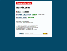 Tablet Screenshot of nashir.com